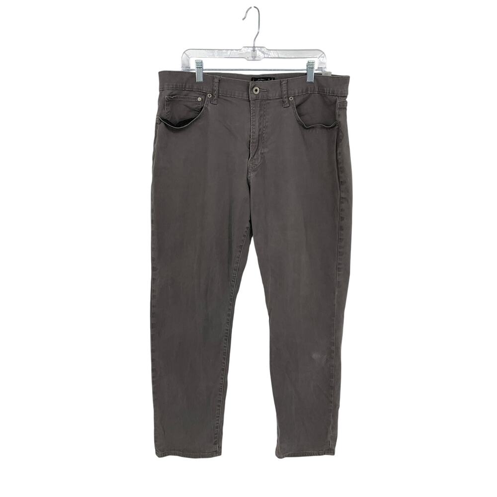 Lucky Brand 121 Heritage Slim Jeans Mens Sz 38 X 30 Gray Sateen *READ